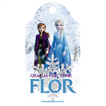 Tarjetas largas con cinta FROZEN II 24u Pers